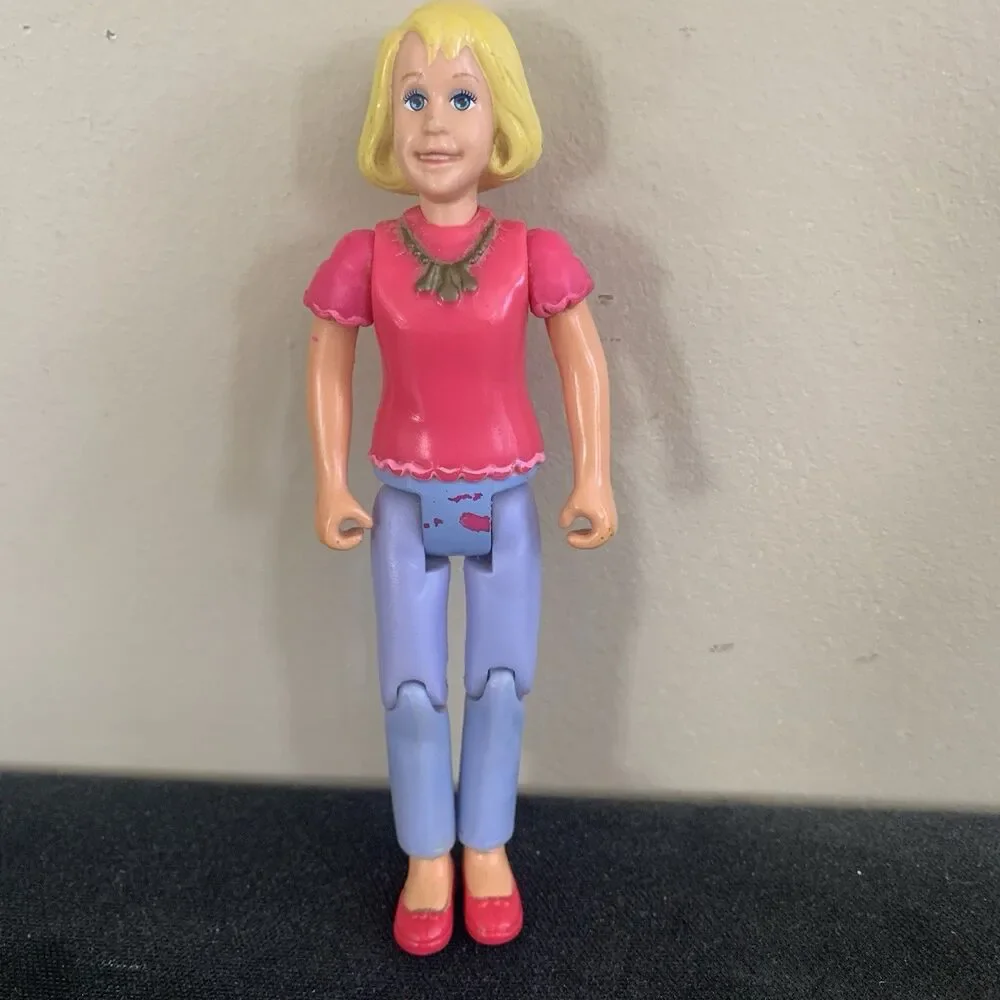 Fisher Price Loving Family Toys R Us Mom Doll Figure Mother Blonde Hair